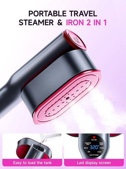 Pressora™ 2-in-1 Garment Steamer